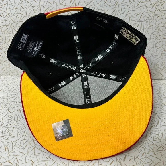Miami Heat NBA Hardwood Classic 9Fifty New Era Snapback Hat NWOT - Picture 4 of 9